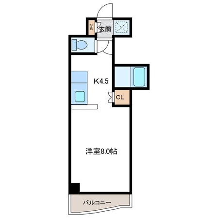 αNEXT北15条　アルファネクスト北15条の物件間取画像